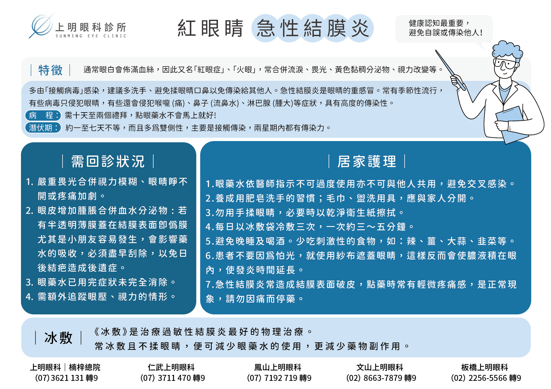【紅眼症懶人包】急性結膜炎傳染力強？板橋眼科醫師教你 4 招居家護理與預防