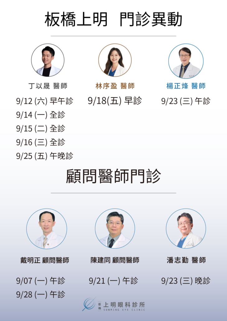 板橋上明-9月份門診異動-02